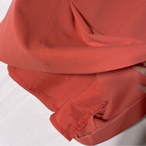 Vintage Lucia Coral Wool Blend Wrap Style Midi Skirt M - Picture 8 of 16